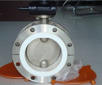 D341F4不銹鋼襯氟蝶閥