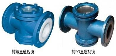 襯氟直通視鏡