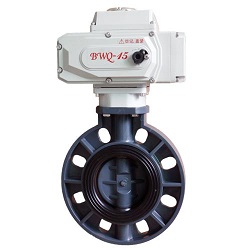 電動塑料蝶閥(RPP,UPVC,CPVC,PVDF)